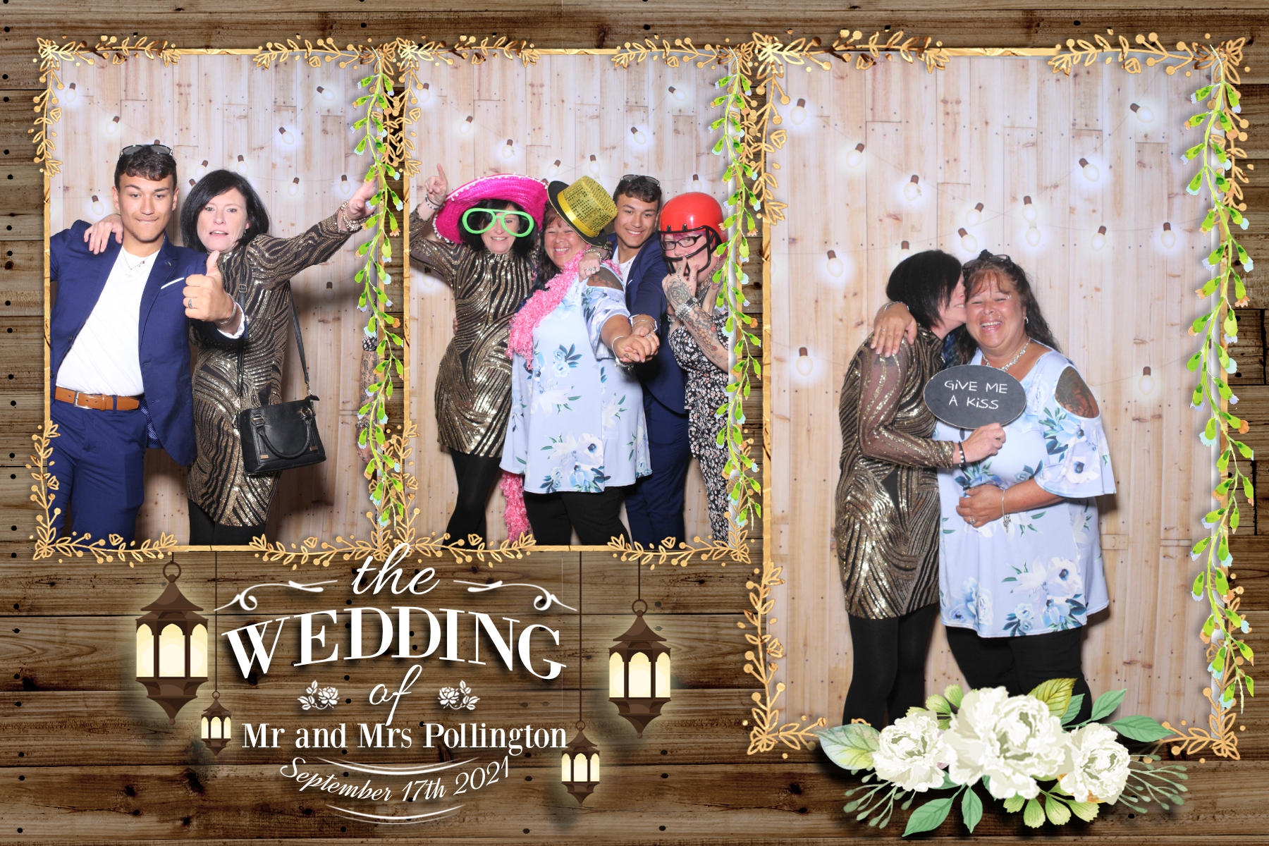 Mr and Mrs Pollington | View more photos from the event at gallery.blissbooth.co.uk/u/BlissBooth/Mr-and-Mrs-Pollington