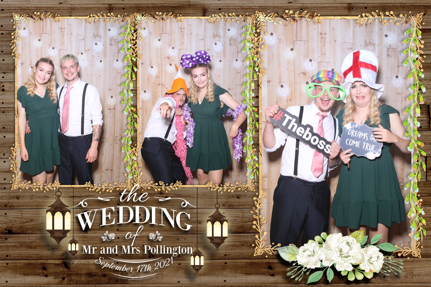Mr and Mrs Pollington | View more photos from the event at gallery.blissbooth.co.uk/u/BlissBooth/Mr-and-Mrs-Pollington