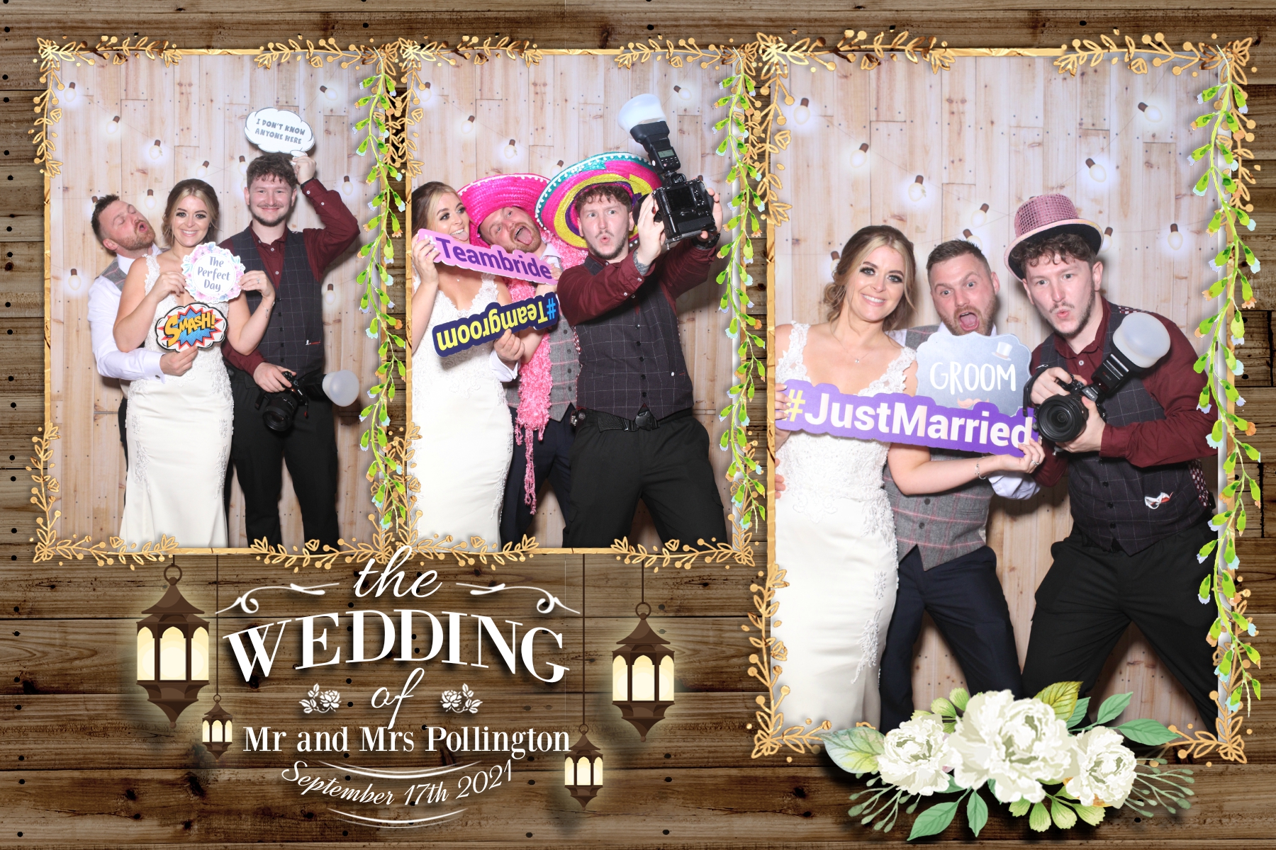 Mr and Mrs Pollington | View more photos from the event at gallery.blissbooth.co.uk/u/BlissBooth/Mr-and-Mrs-Pollington