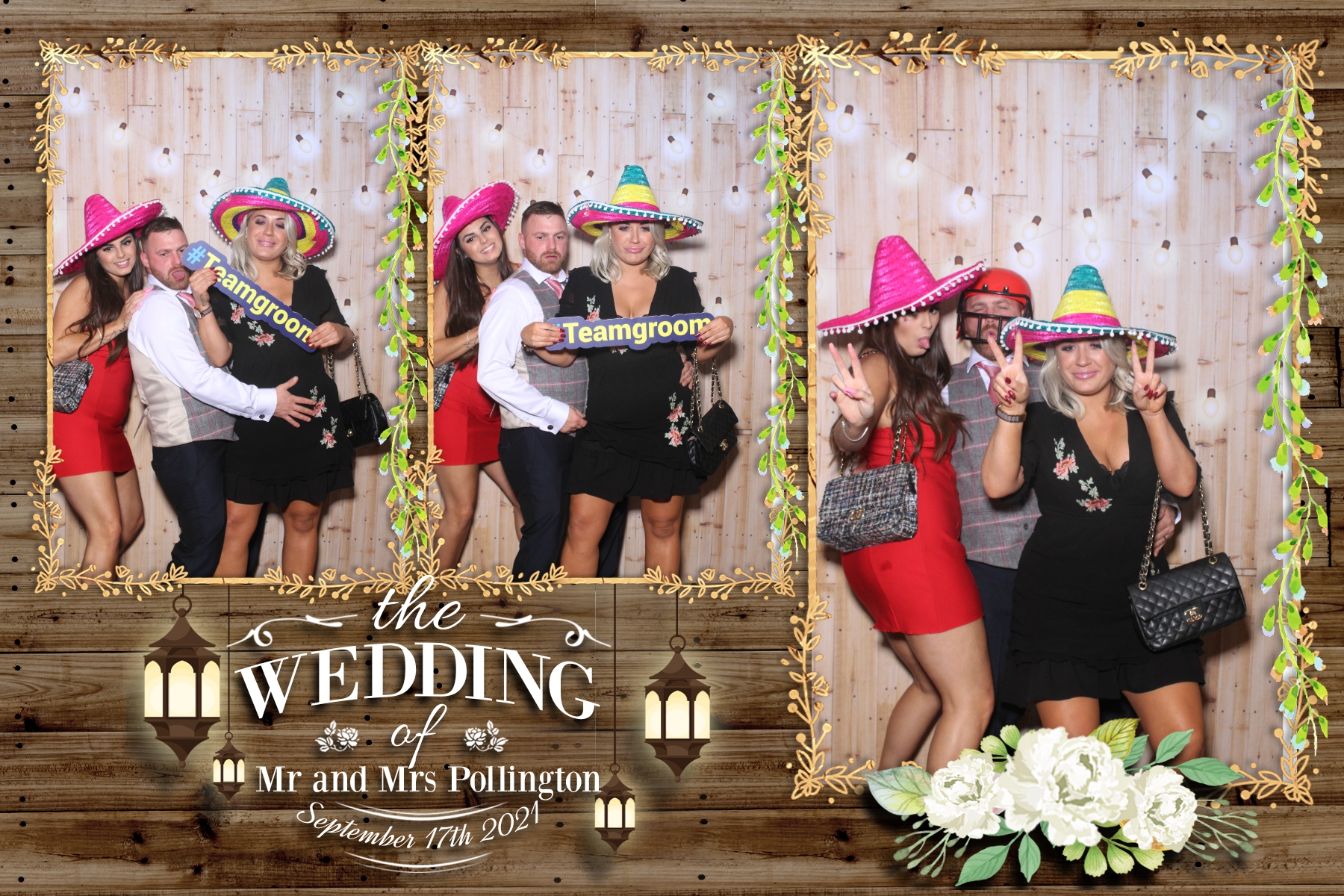 Mr and Mrs Pollington | View more photos from the event at gallery.blissbooth.co.uk/u/BlissBooth/Mr-and-Mrs-Pollington