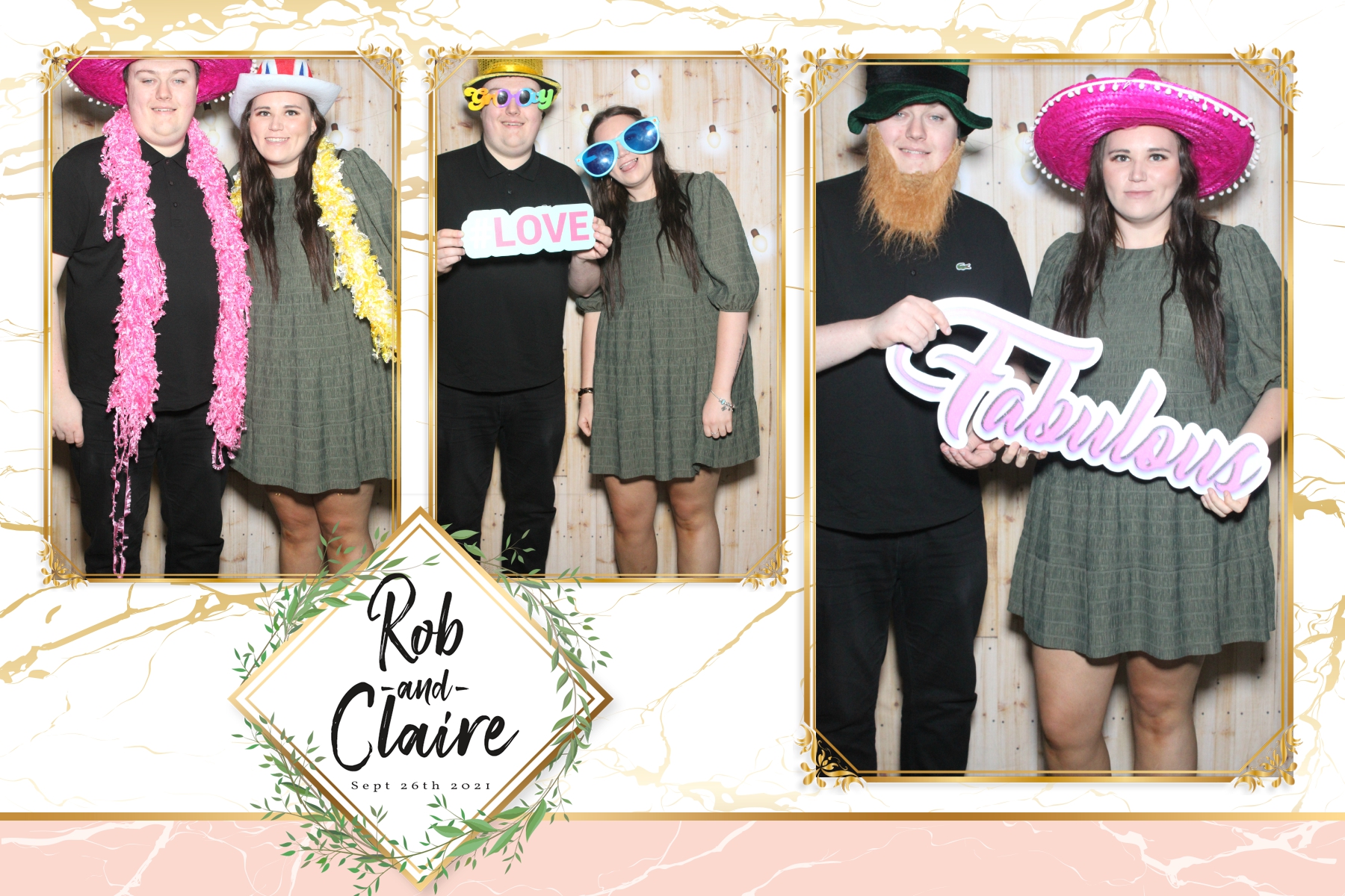 Rob and Claire | View more photos from the event at gallery.blissbooth.co.uk/u/BlissBooth/Rob-and-Claire