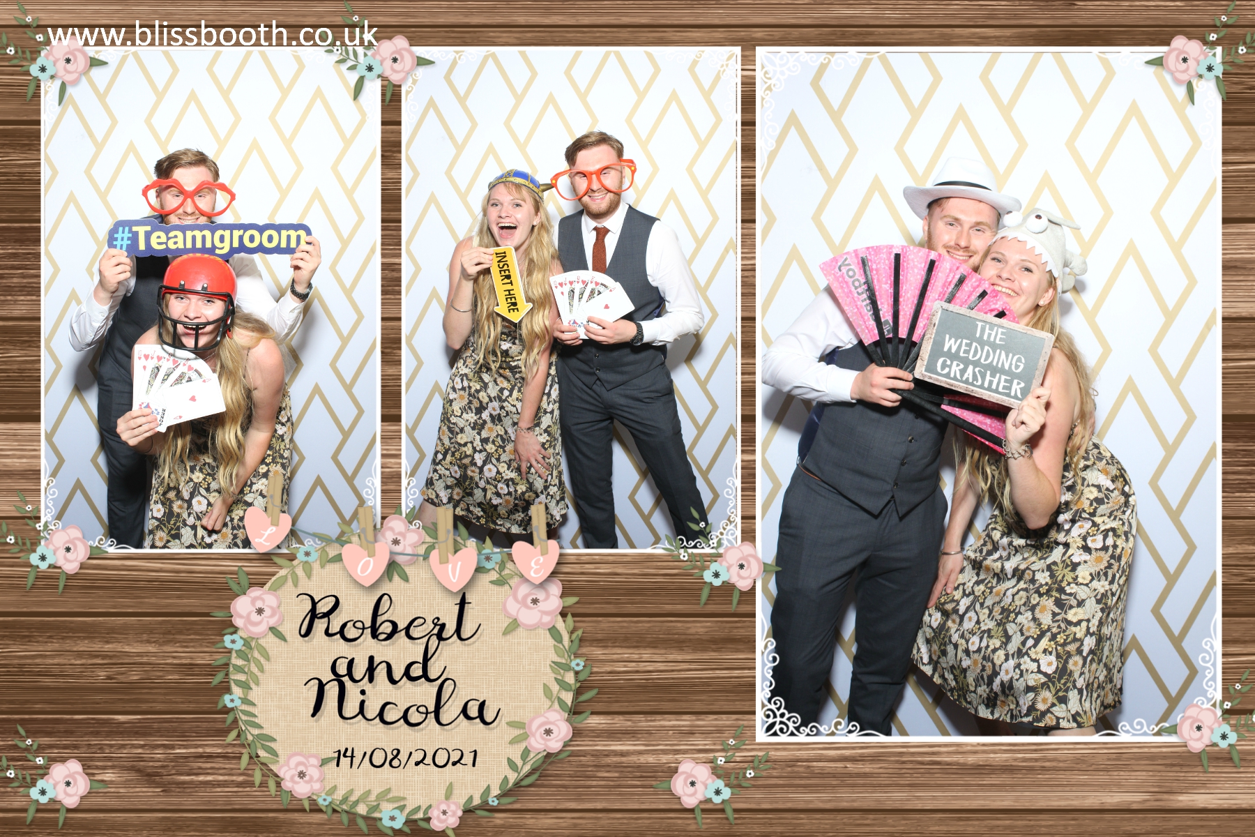 Robert and Nicola | View more photos from the event at gallery.blissbooth.co.uk/u/BlissBooth/Robert-and-Nicola