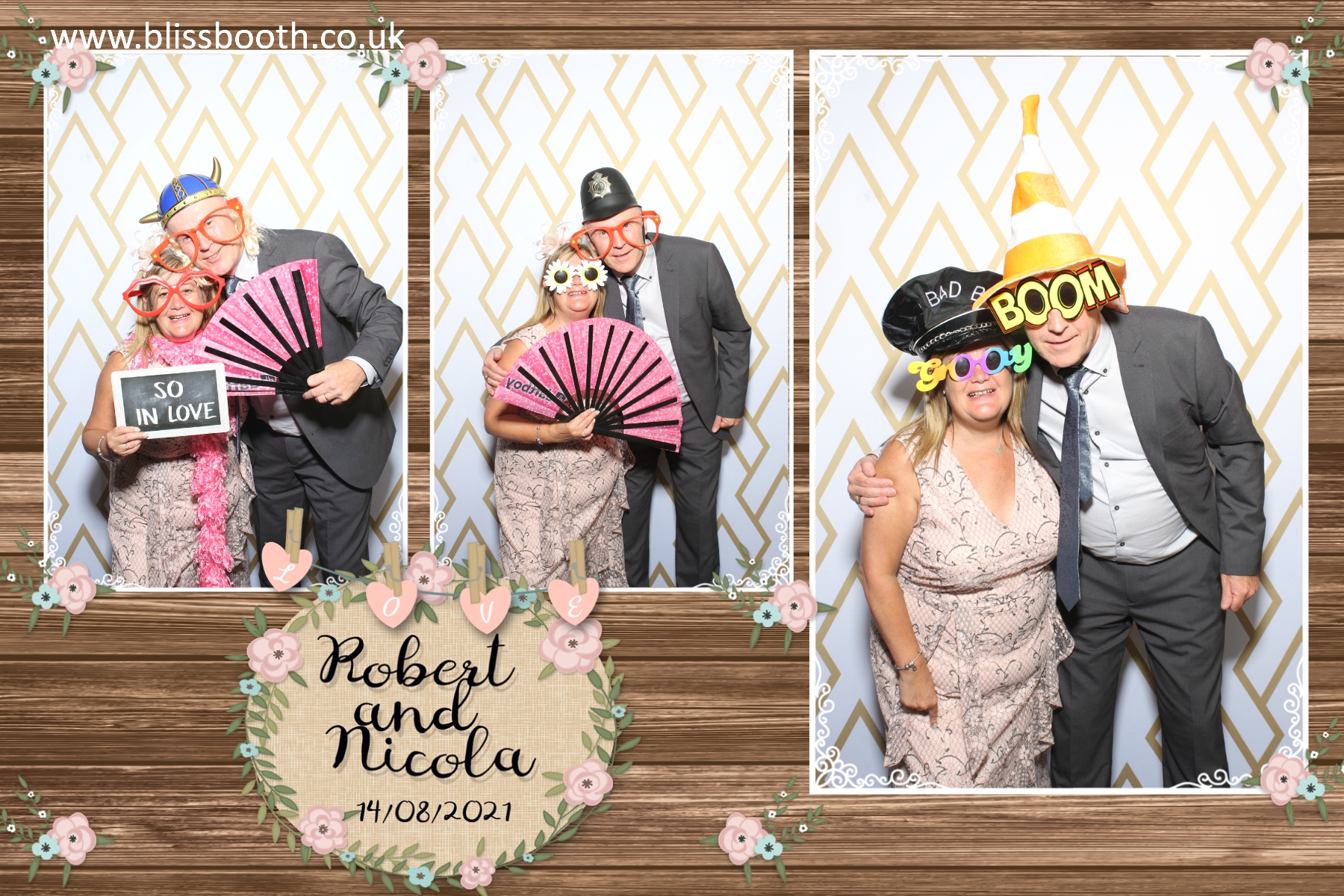 Robert and Nicola | View more photos from the event at gallery.blissbooth.co.uk/u/BlissBooth/Robert-and-Nicola