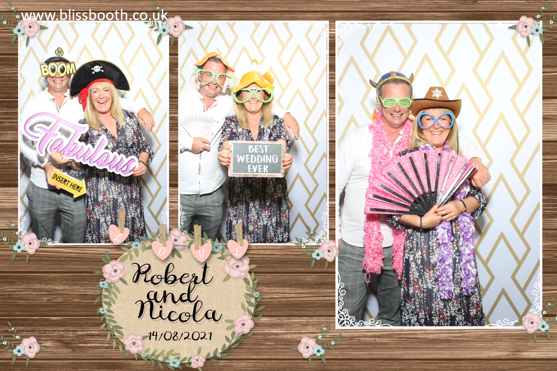 Robert and Nicola | View more photos from the event at gallery.blissbooth.co.uk/u/BlissBooth/Robert-and-Nicola
