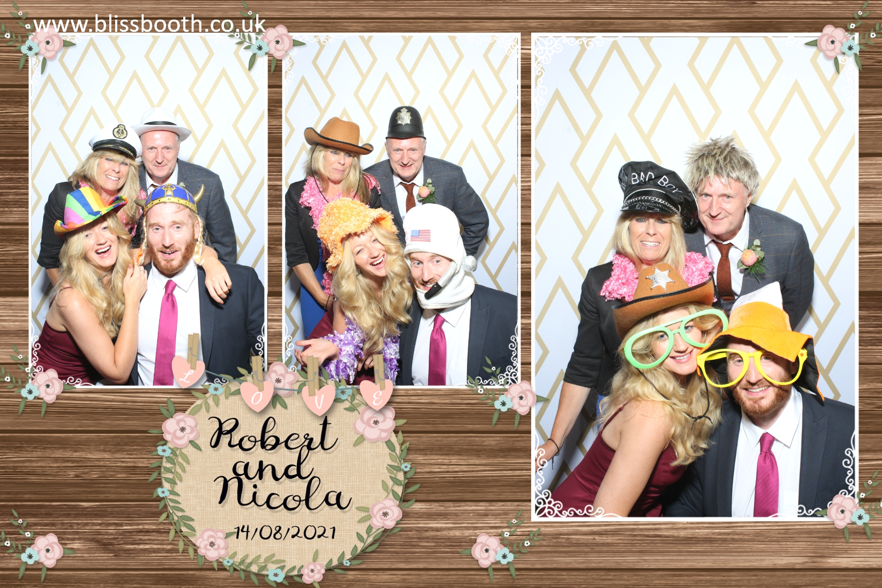Robert and Nicola | View more photos from the event at gallery.blissbooth.co.uk/u/BlissBooth/Robert-and-Nicola