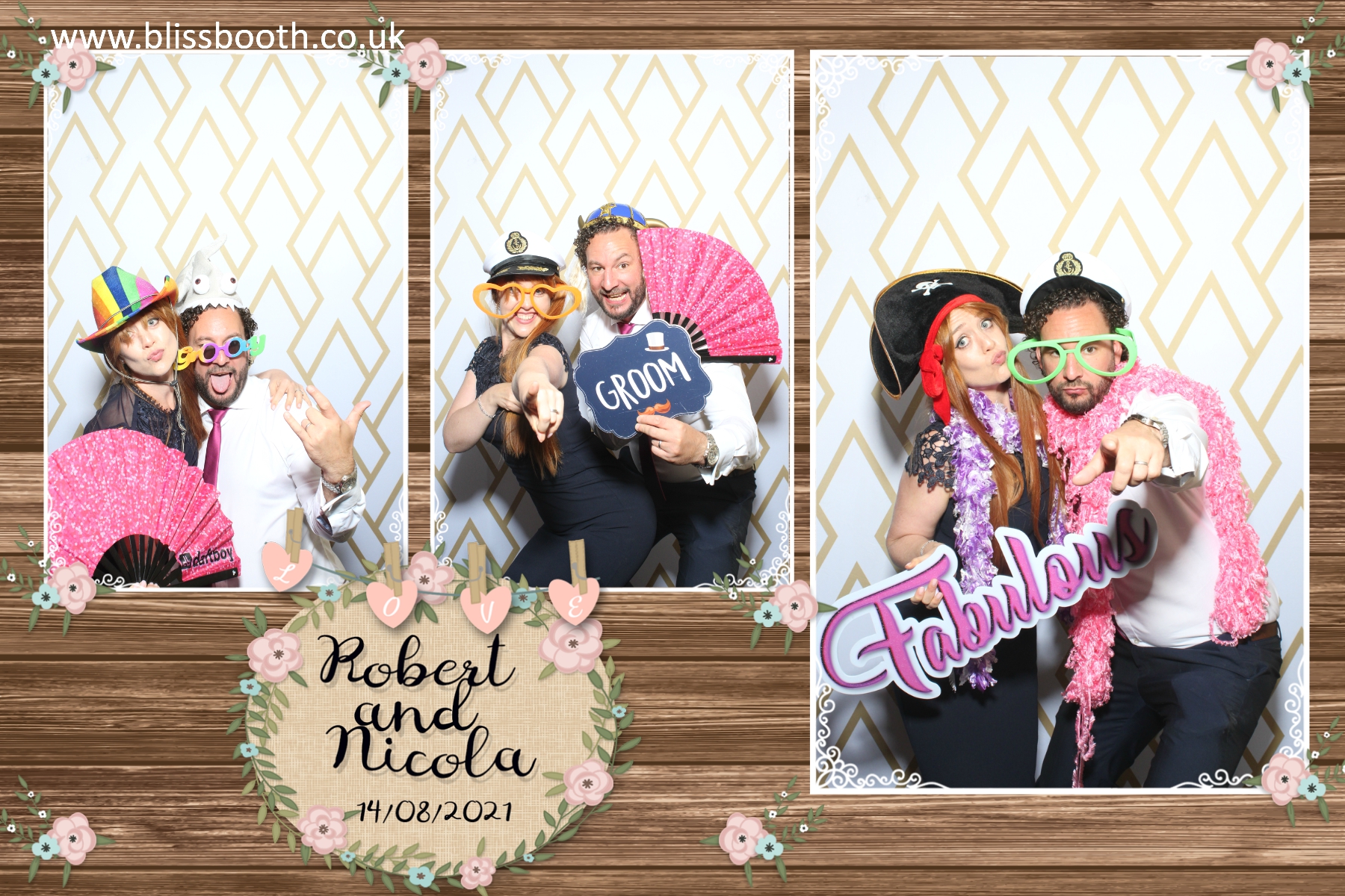 Robert and Nicola | View more photos from the event at gallery.blissbooth.co.uk/u/BlissBooth/Robert-and-Nicola