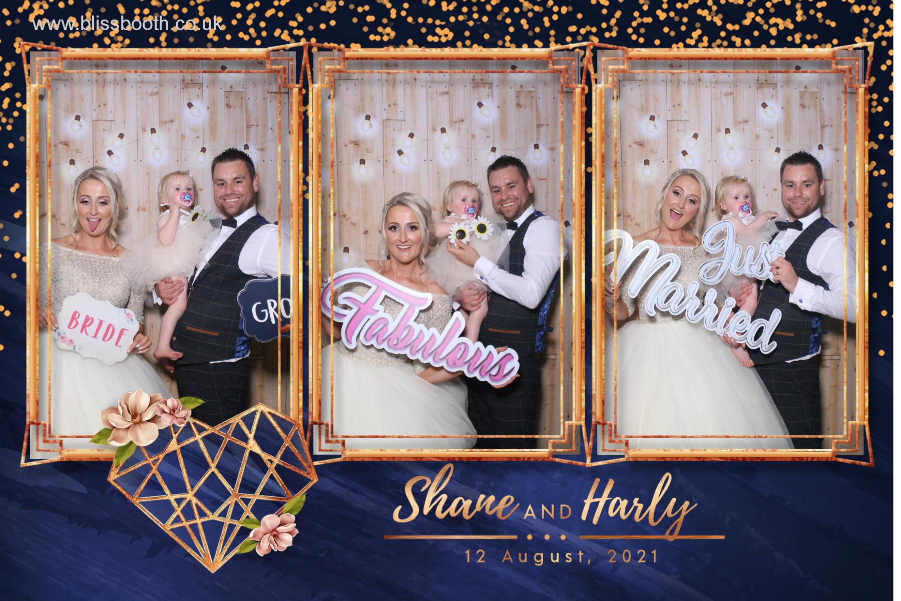 Shane and Harly | View more photos from the event at gallery.blissbooth.co.uk/u/BlissBooth/Shane-and-Harly
