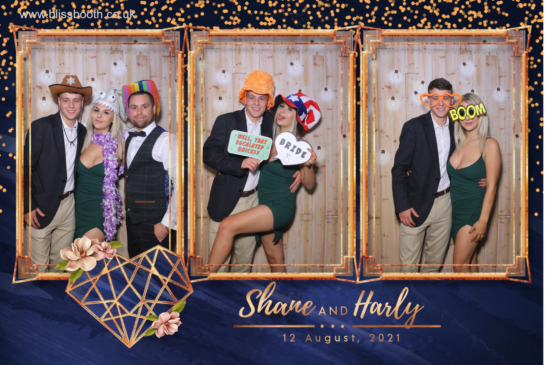 Shane and Harly | View more photos from the event at gallery.blissbooth.co.uk/u/BlissBooth/Shane-and-Harly