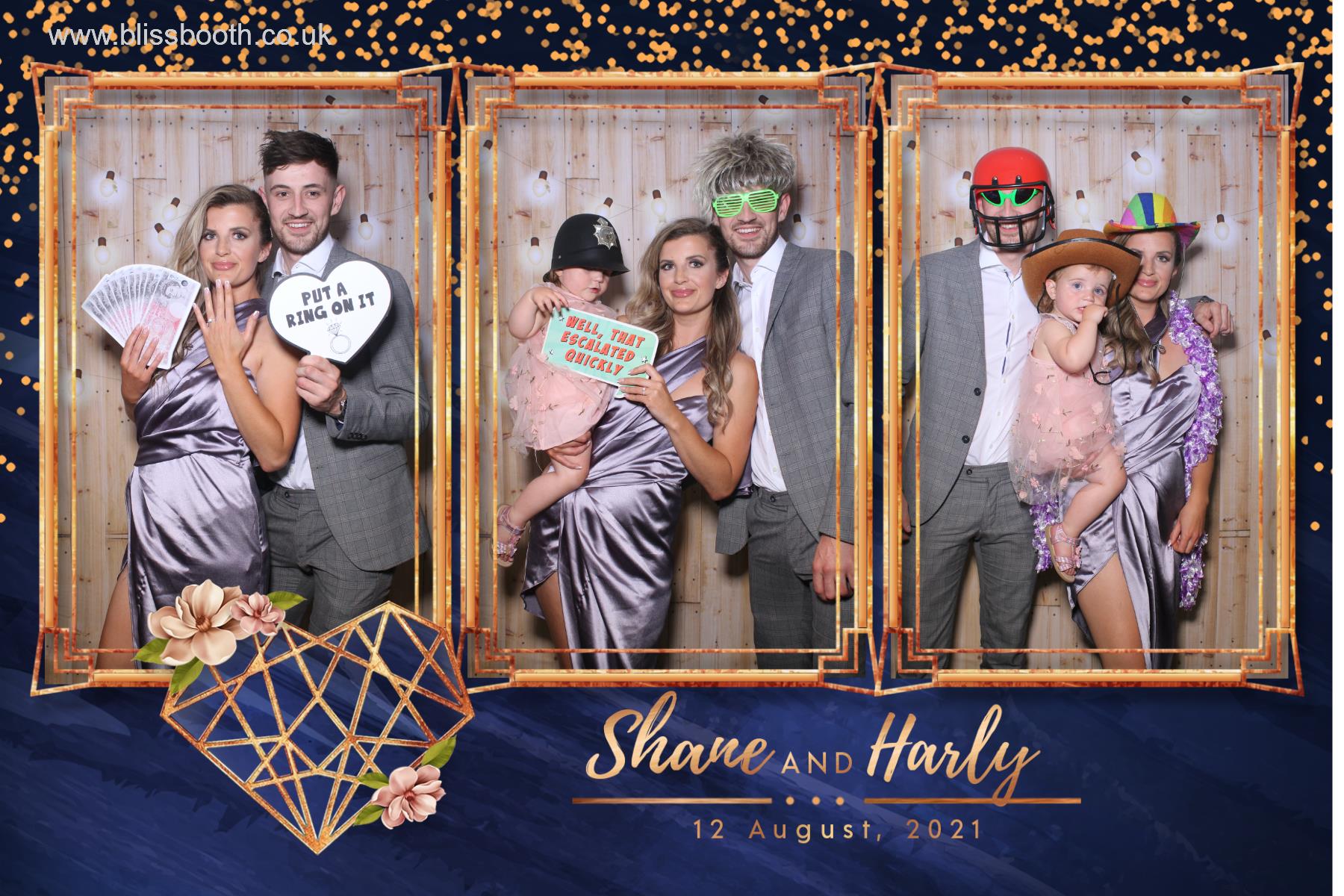 Shane and Harly | View more photos from the event at gallery.blissbooth.co.uk/u/BlissBooth/Shane-and-Harly