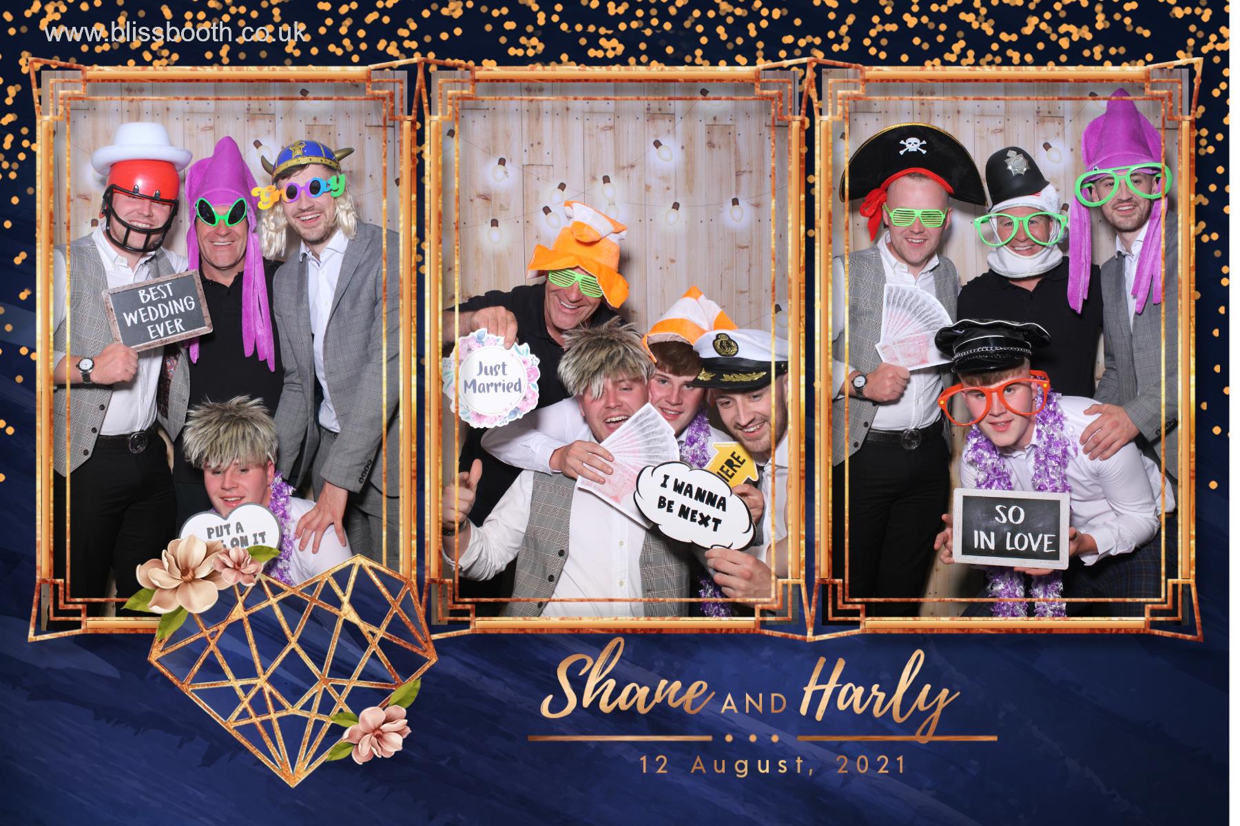 Shane and Harly | View more photos from the event at gallery.blissbooth.co.uk/u/BlissBooth/Shane-and-Harly
