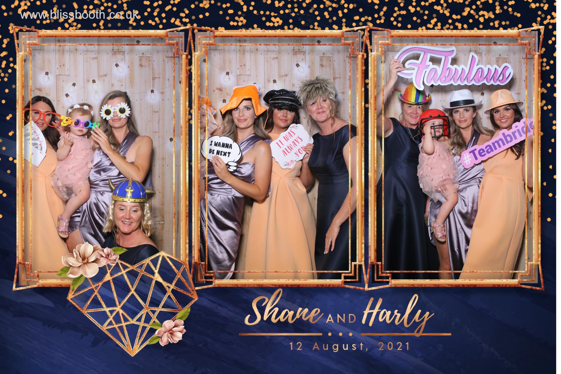 Shane and Harly | View more photos from the event at gallery.blissbooth.co.uk/u/BlissBooth/Shane-and-Harly