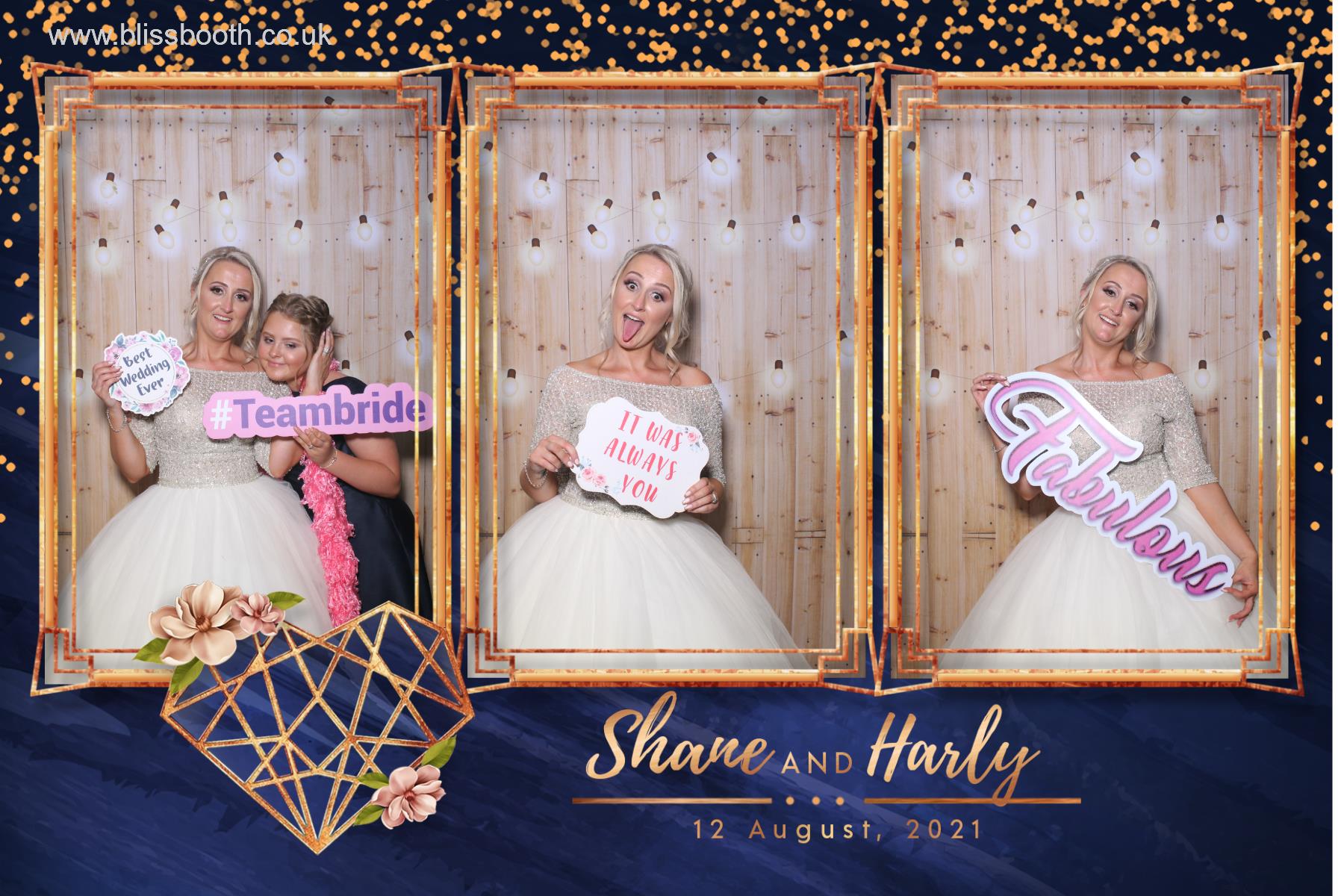 Shane and Harly | View more photos from the event at gallery.blissbooth.co.uk/u/BlissBooth/Shane-and-Harly
