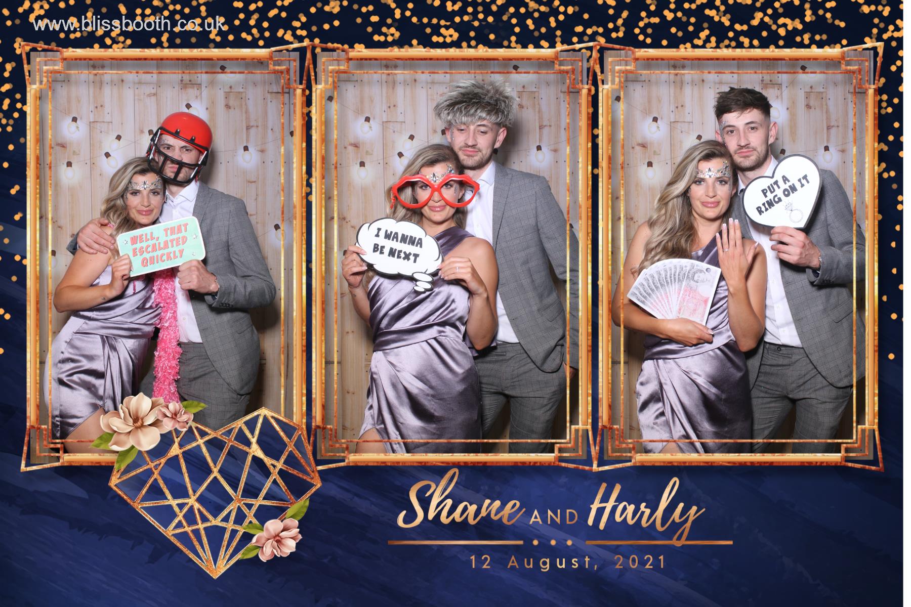 Shane and Harly | View more photos from the event at gallery.blissbooth.co.uk/u/BlissBooth/Shane-and-Harly