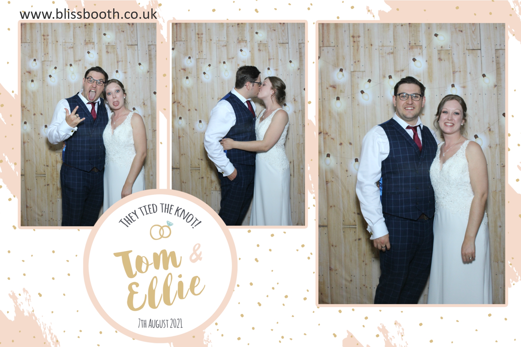 Tom and Ellie | View more photos from the event at gallery.blissbooth.co.uk/u/BlissBooth/Tom-and-Ellie