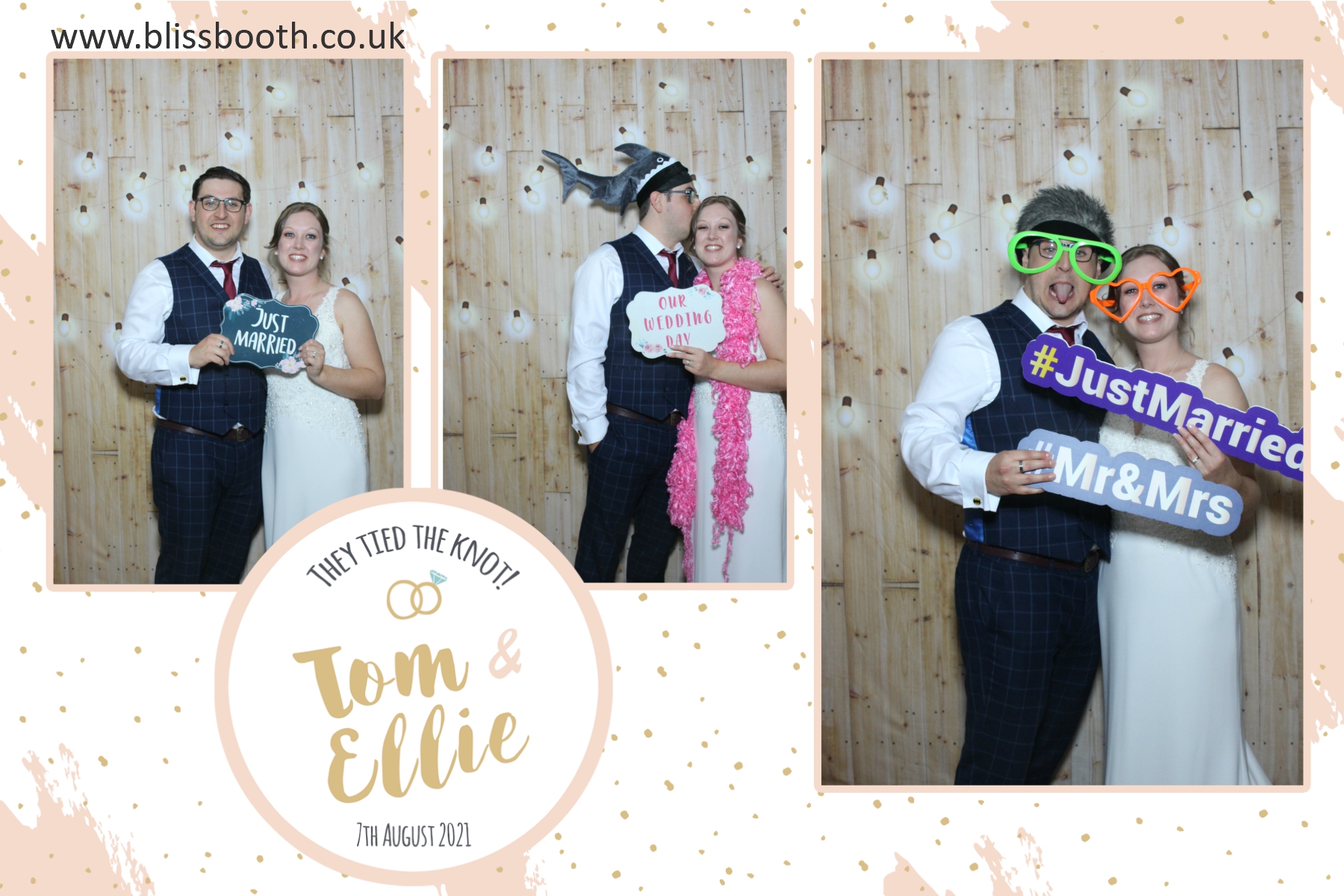 Tom and Ellie | View more photos from the event at gallery.blissbooth.co.uk/u/BlissBooth/Tom-and-Ellie