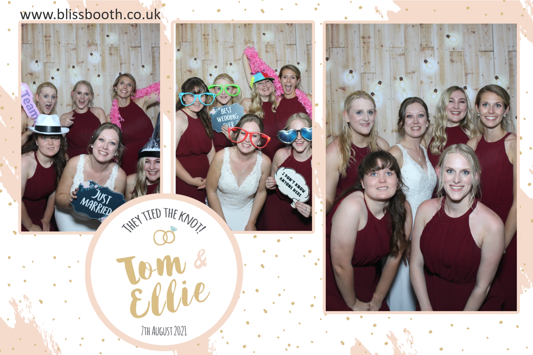 Tom and Ellie | View more photos from the event at gallery.blissbooth.co.uk/u/BlissBooth/Tom-and-Ellie