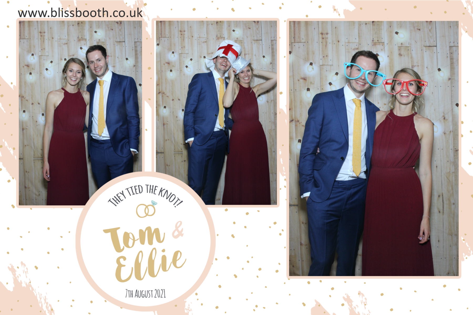 Tom and Ellie | View more photos from the event at gallery.blissbooth.co.uk/u/BlissBooth/Tom-and-Ellie