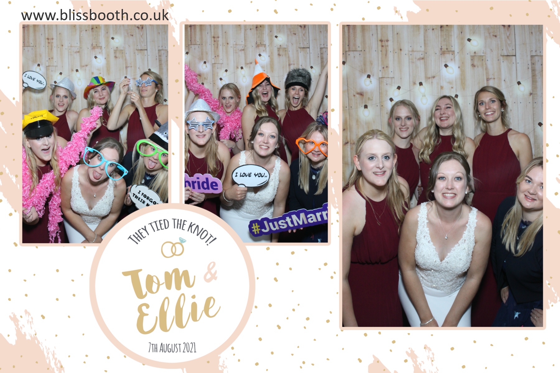 Tom and Ellie | View more photos from the event at gallery.blissbooth.co.uk/u/BlissBooth/Tom-and-Ellie