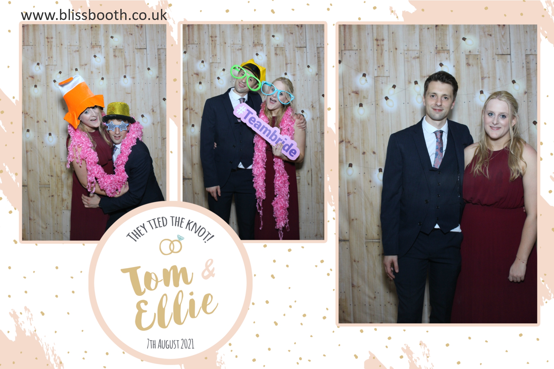 Tom and Ellie | View more photos from the event at gallery.blissbooth.co.uk/u/BlissBooth/Tom-and-Ellie