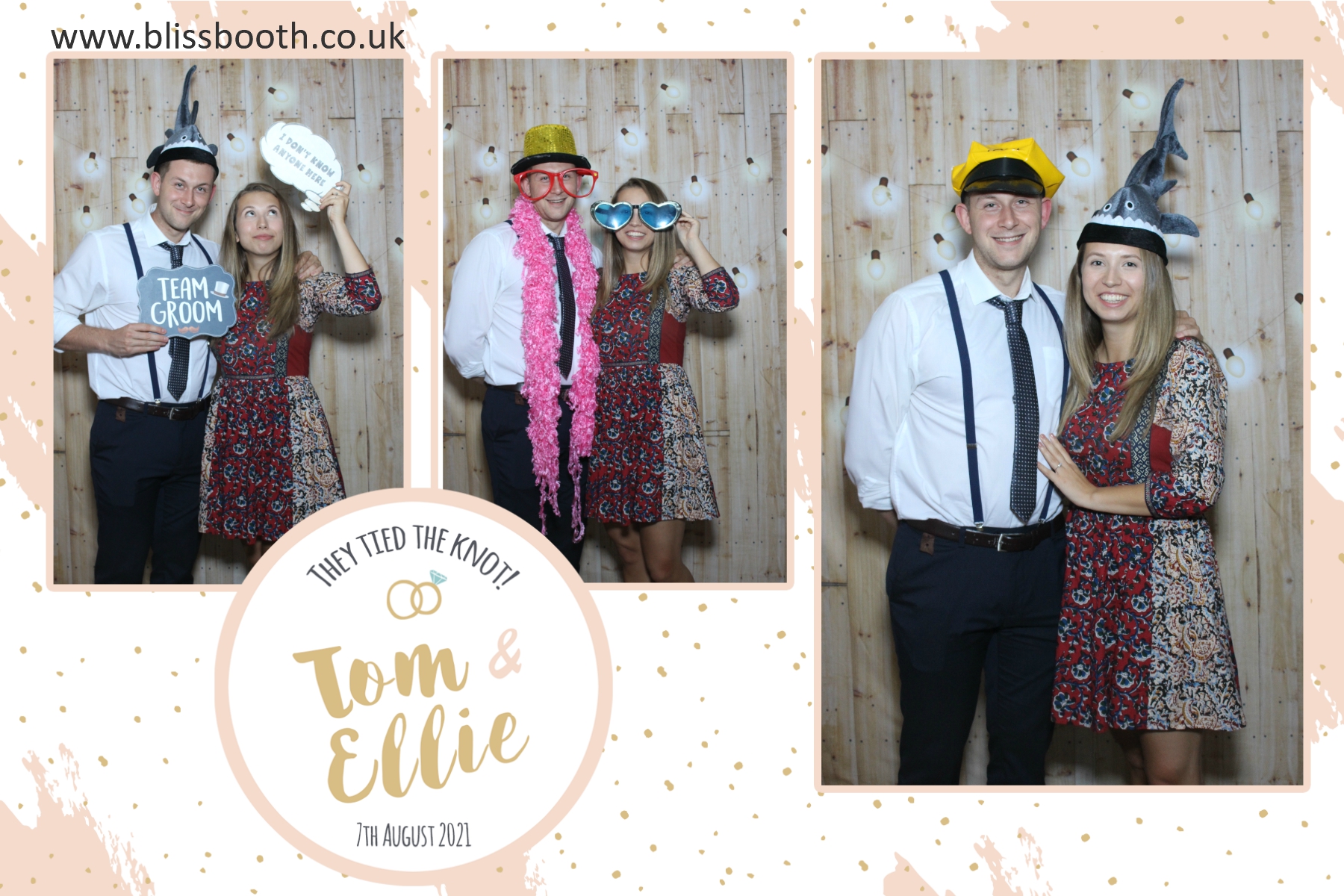 Tom and Ellie | View more photos from the event at gallery.blissbooth.co.uk/u/BlissBooth/Tom-and-Ellie