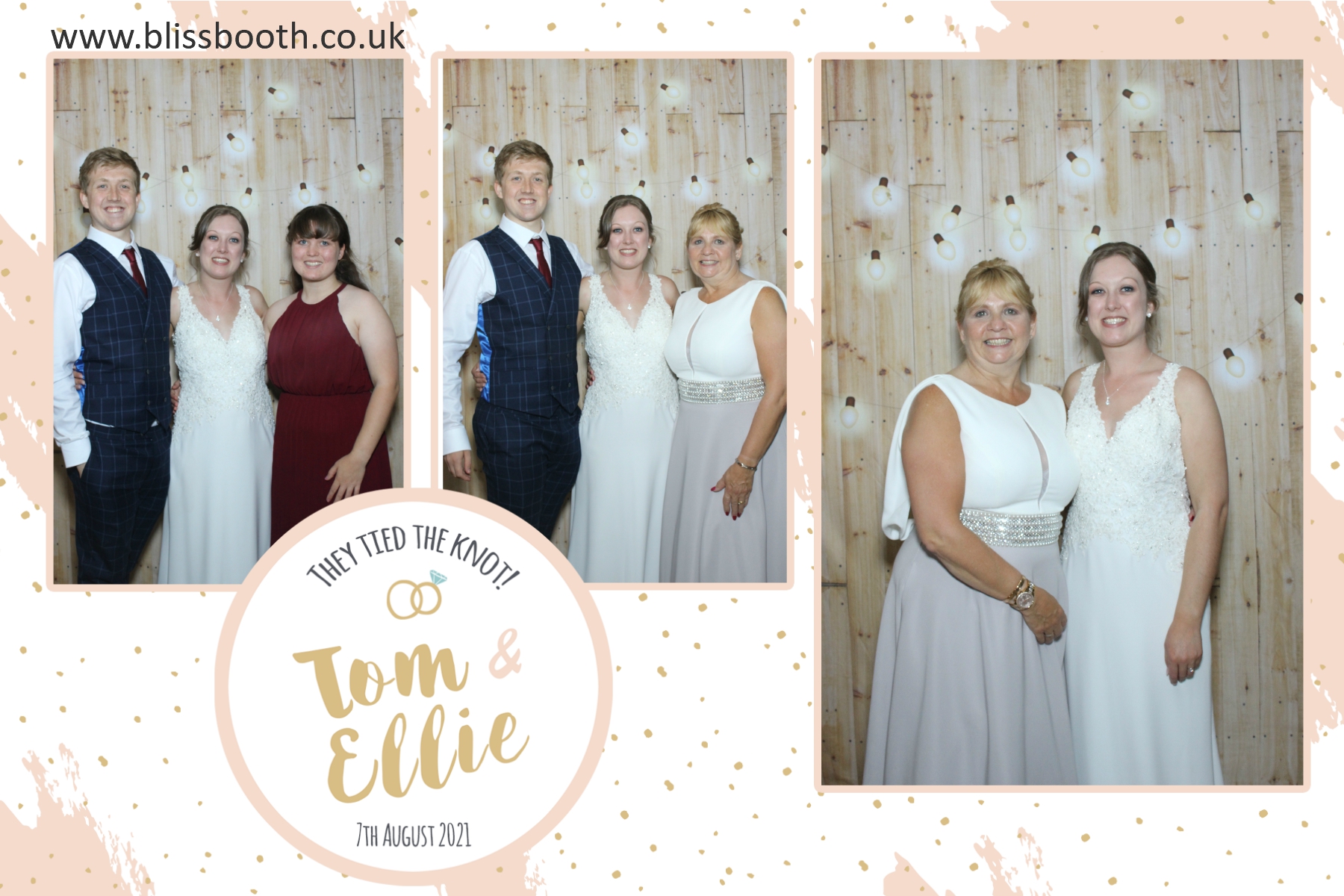 Tom and Ellie | View more photos from the event at gallery.blissbooth.co.uk/u/BlissBooth/Tom-and-Ellie