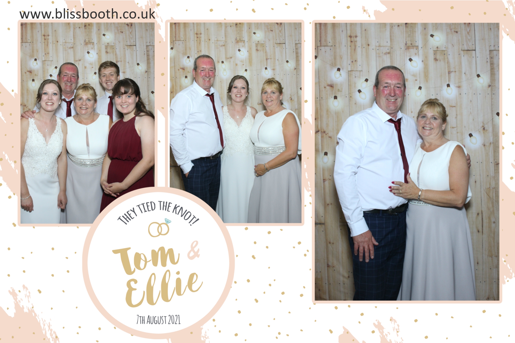 Tom and Ellie | View more photos from the event at gallery.blissbooth.co.uk/u/BlissBooth/Tom-and-Ellie