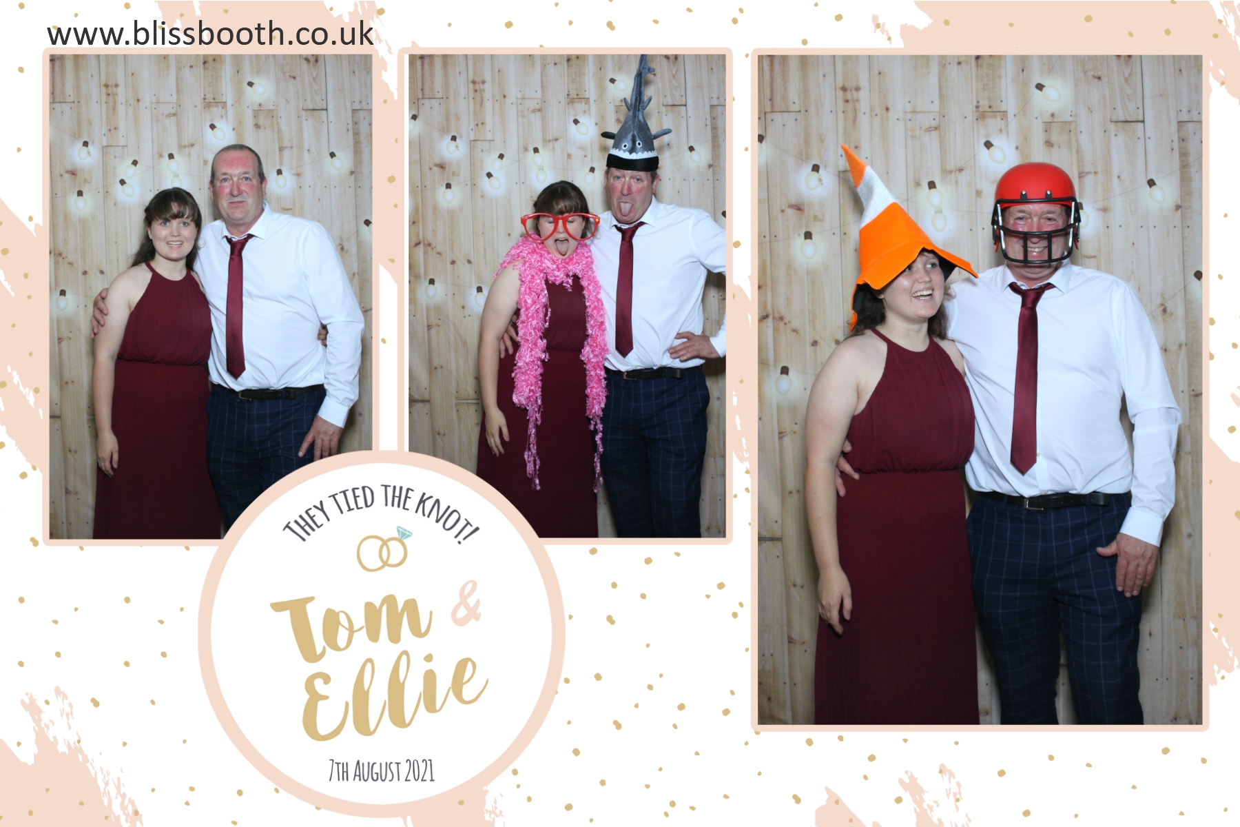 Tom and Ellie | View more photos from the event at gallery.blissbooth.co.uk/u/BlissBooth/Tom-and-Ellie