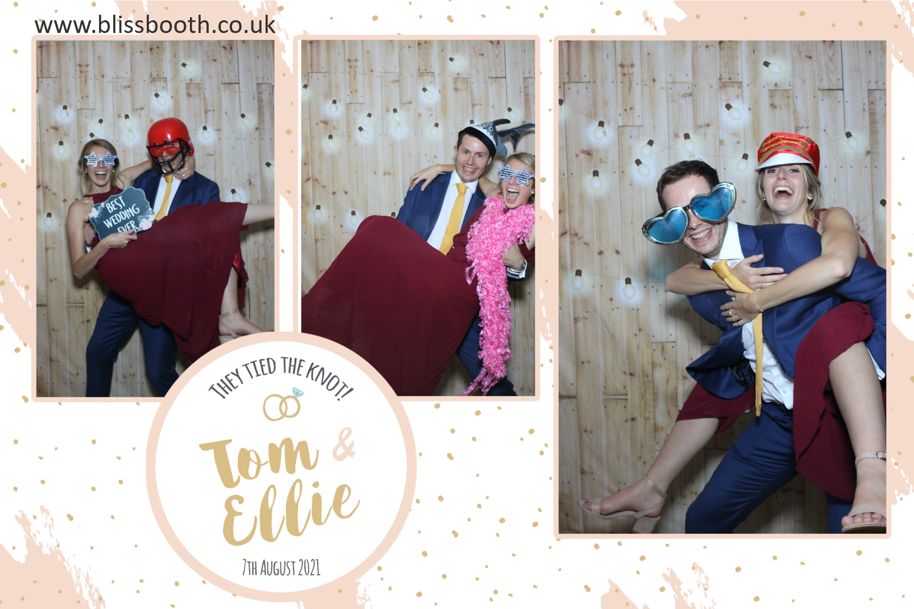 Tom and Ellie | View more photos from the event at gallery.blissbooth.co.uk/u/BlissBooth/Tom-and-Ellie