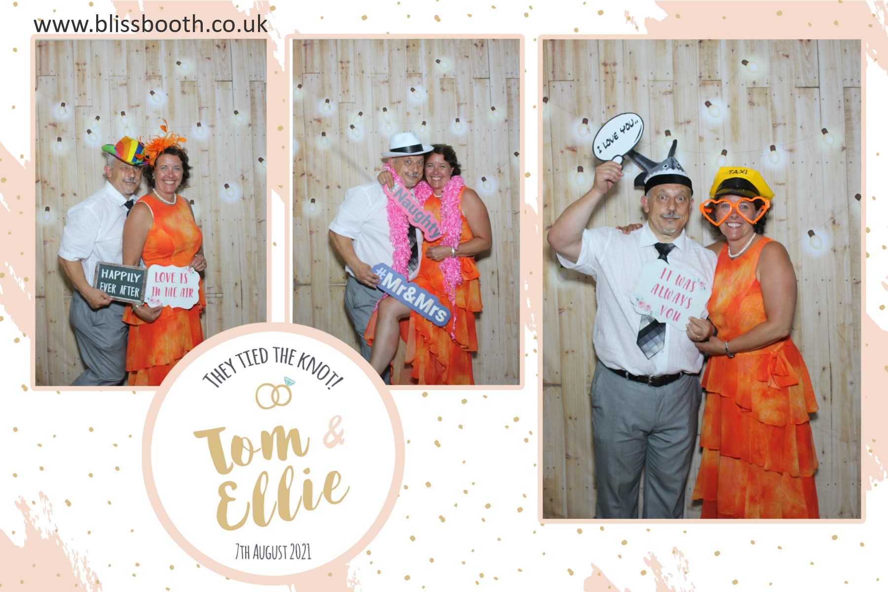Tom and Ellie | View more photos from the event at gallery.blissbooth.co.uk/u/BlissBooth/Tom-and-Ellie