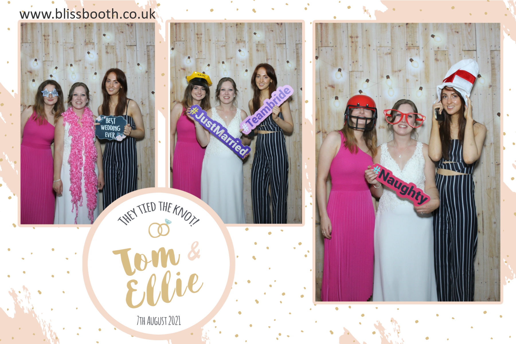 Tom and Ellie | View more photos from the event at gallery.blissbooth.co.uk/u/BlissBooth/Tom-and-Ellie