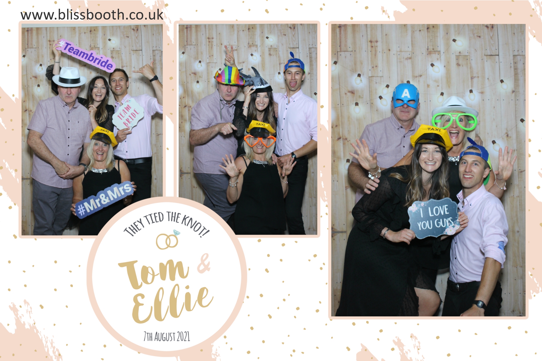 Tom and Ellie | View more photos from the event at gallery.blissbooth.co.uk/u/BlissBooth/Tom-and-Ellie