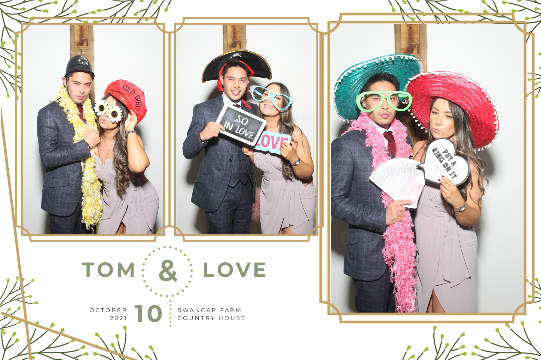 Tom and Love | View more photos from the event at gallery.blissbooth.co.uk/u/BlissBooth/Tom-and-Love