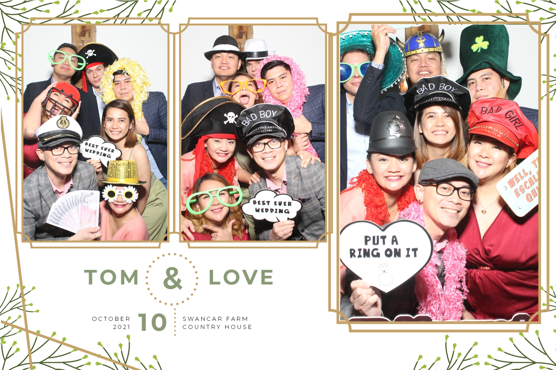 Tom and Love | View more photos from the event at gallery.blissbooth.co.uk/u/BlissBooth/Tom-and-Love