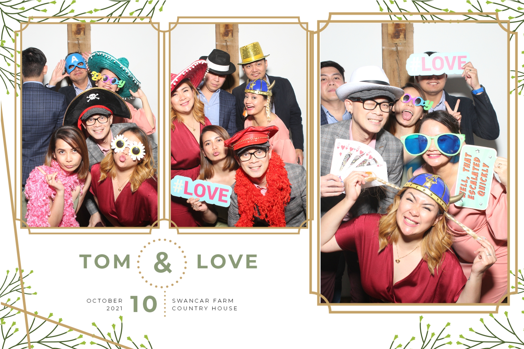 Tom and Love | View more photos from the event at gallery.blissbooth.co.uk/u/BlissBooth/Tom-and-Love