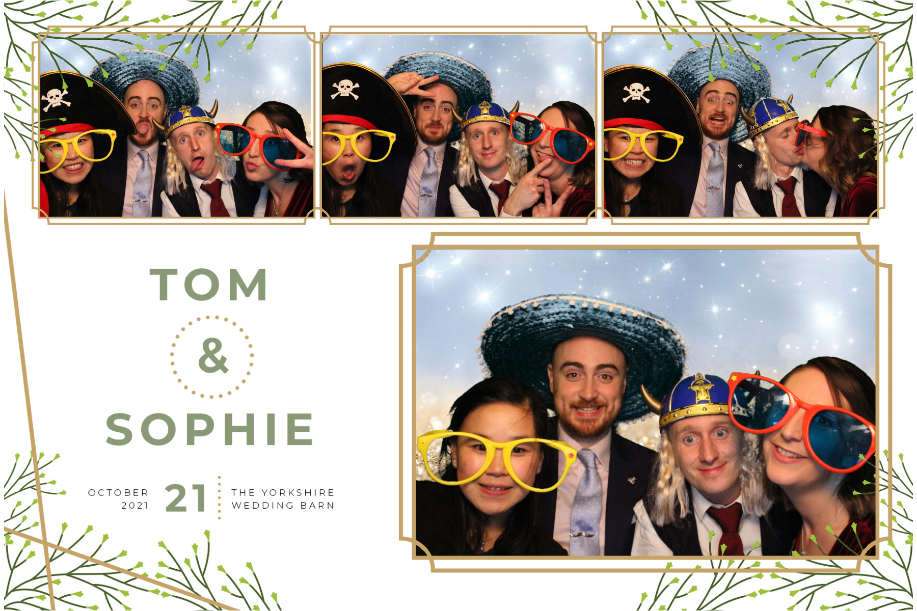 Tom and Sophie | View more photos from the event at gallery.blissbooth.co.uk/u/BlissBooth/Tom-and-Sophie