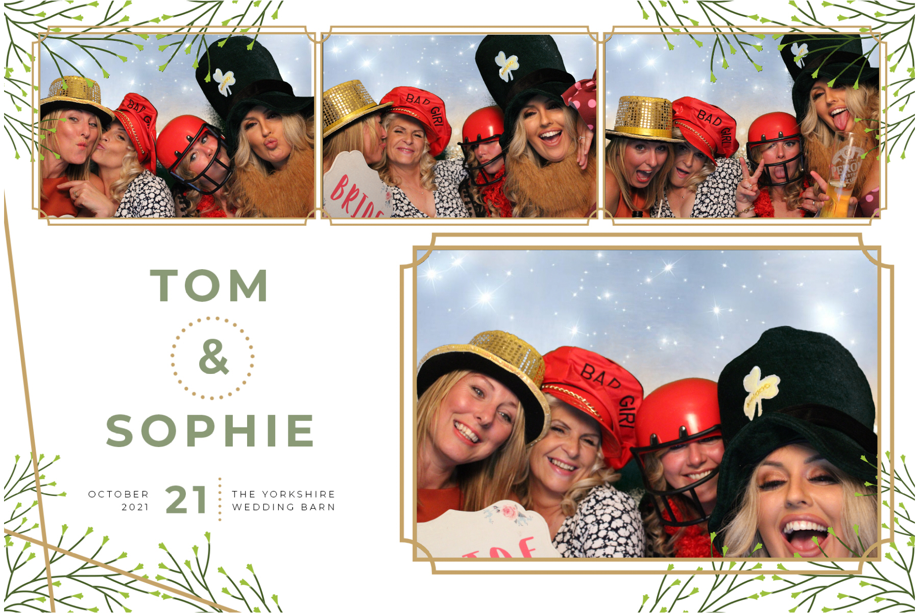 Tom and Sophie | View more photos from the event at gallery.blissbooth.co.uk/u/BlissBooth/Tom-and-Sophie