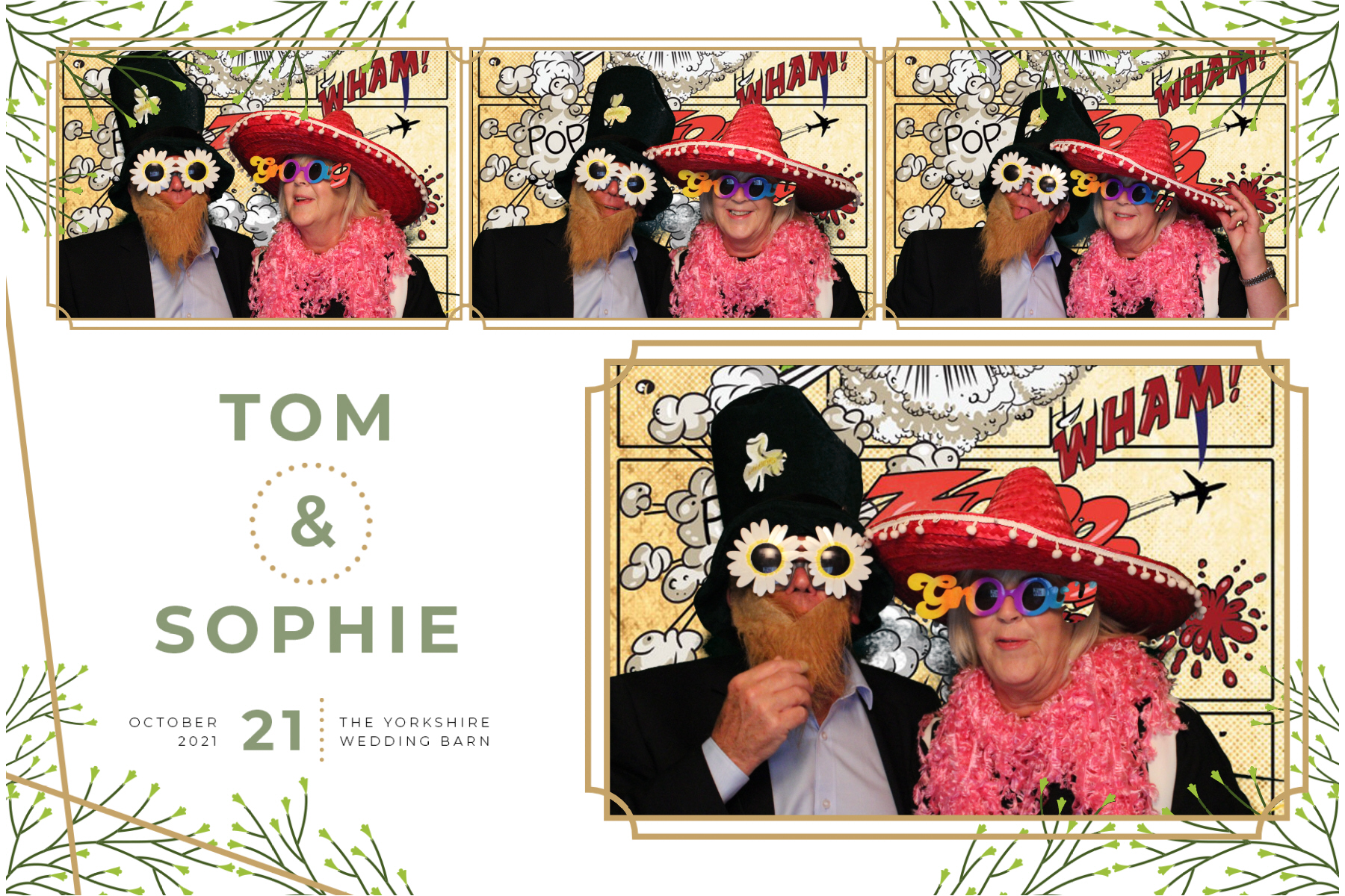 Tom and Sophie | View more photos from the event at gallery.blissbooth.co.uk/u/BlissBooth/Tom-and-Sophie