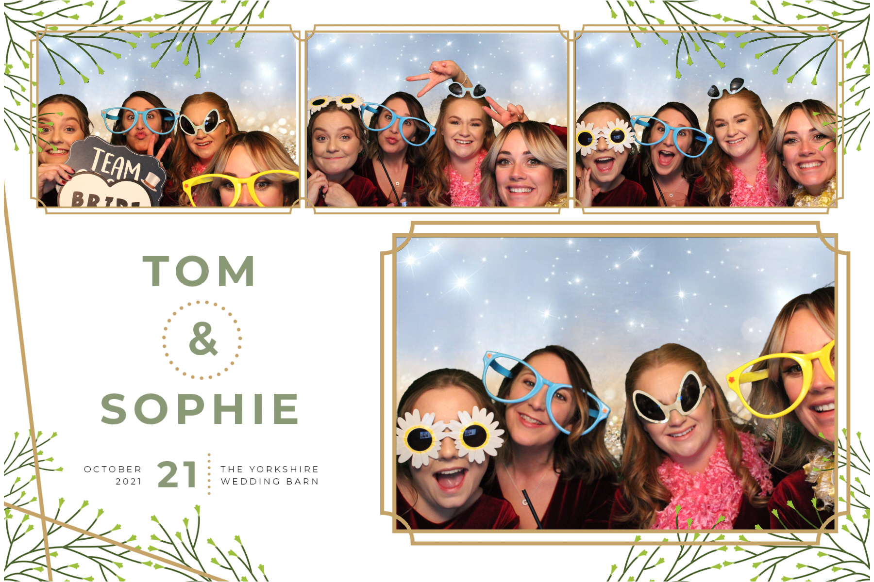 Tom and Sophie | View more photos from the event at gallery.blissbooth.co.uk/u/BlissBooth/Tom-and-Sophie