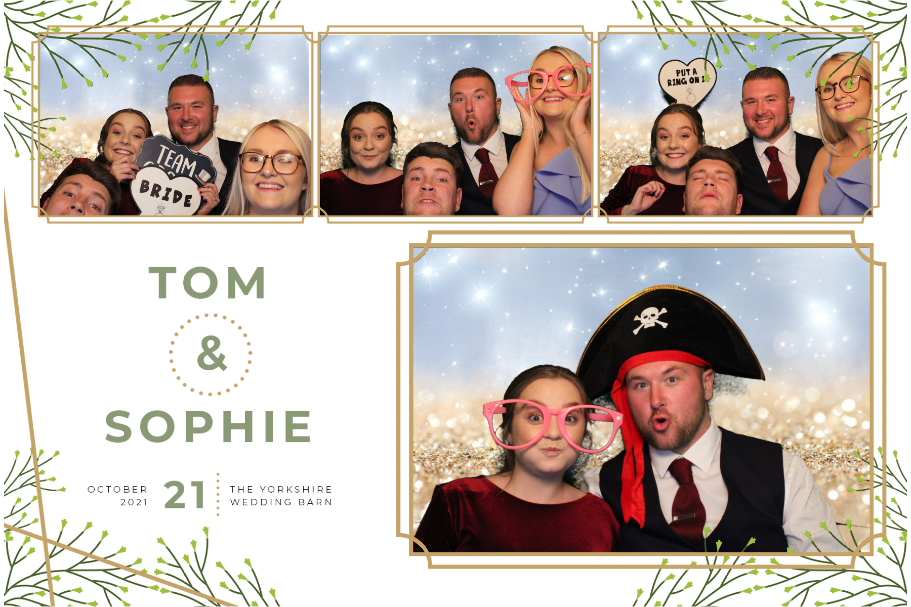 Tom and Sophie | View more photos from the event at gallery.blissbooth.co.uk/u/BlissBooth/Tom-and-Sophie