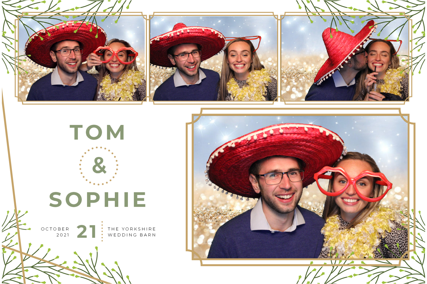 Tom and Sophie | View more photos from the event at gallery.blissbooth.co.uk/u/BlissBooth/Tom-and-Sophie