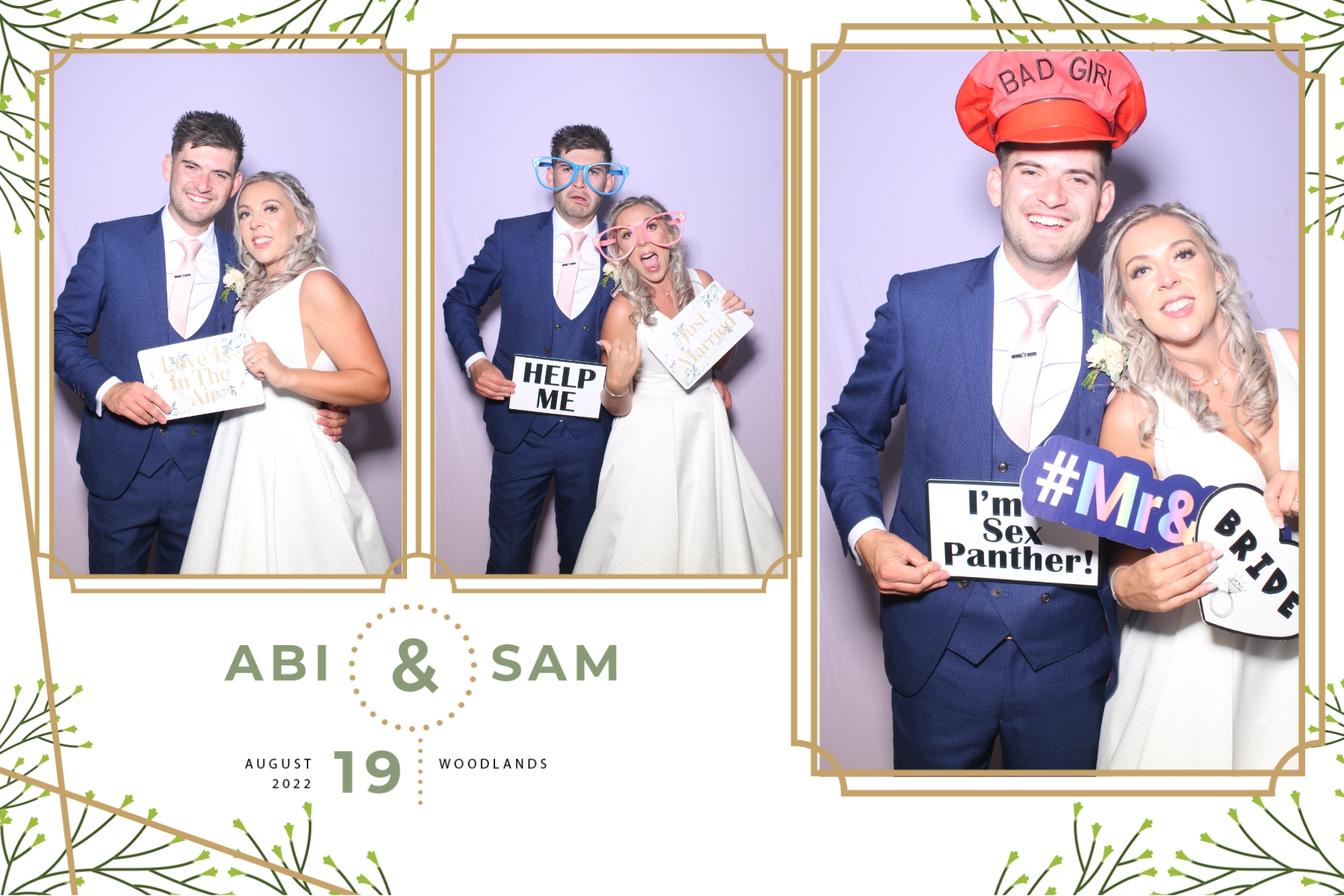 Abi and Sam | View more photos from the event at gallery.blissbooth.co.uk/u/BlissBooth/Abi-and-Sam