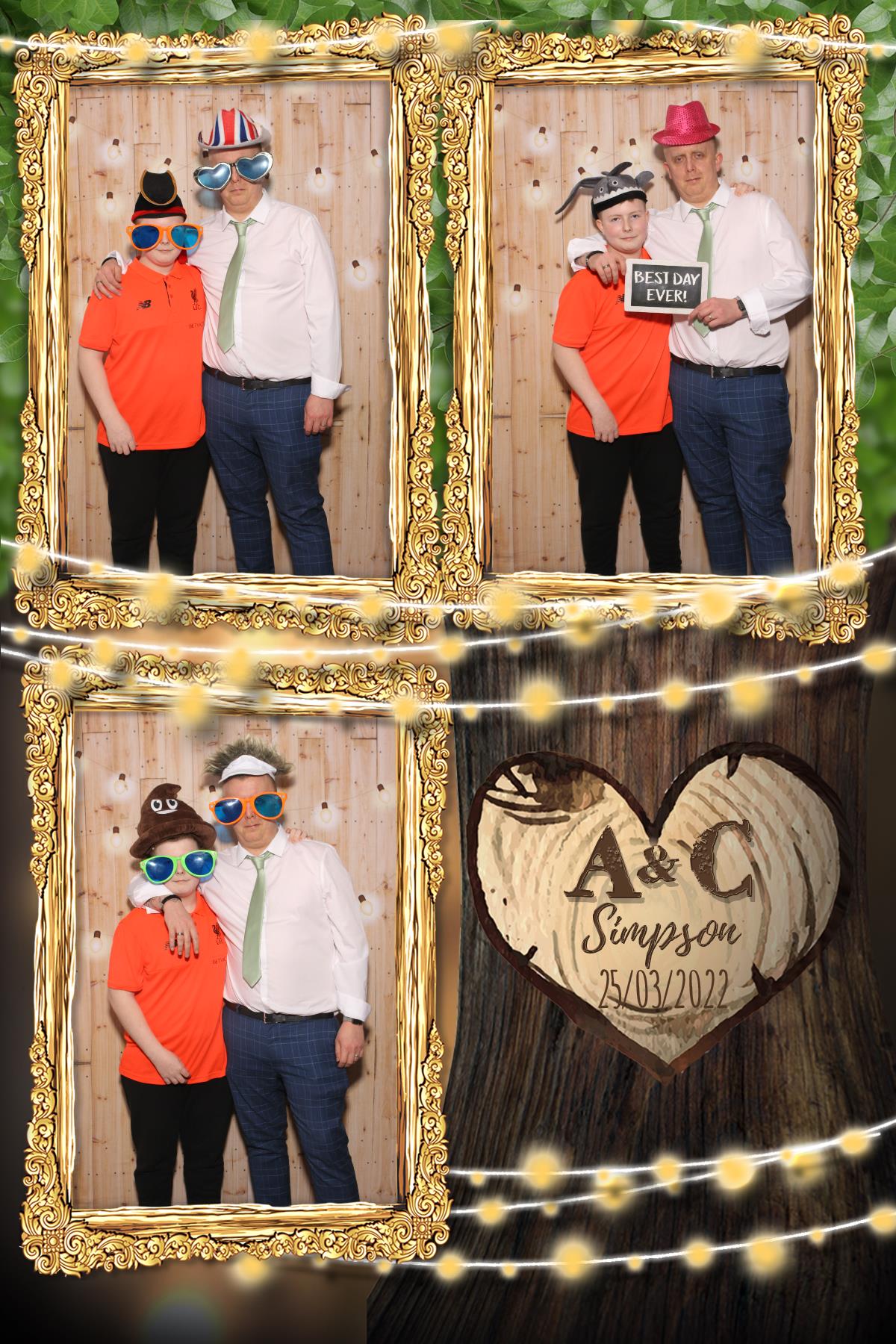 Adam & Courtney | View more photos from the event at gallery.blissbooth.co.uk/u/BlissBooth/Adam-Courtney