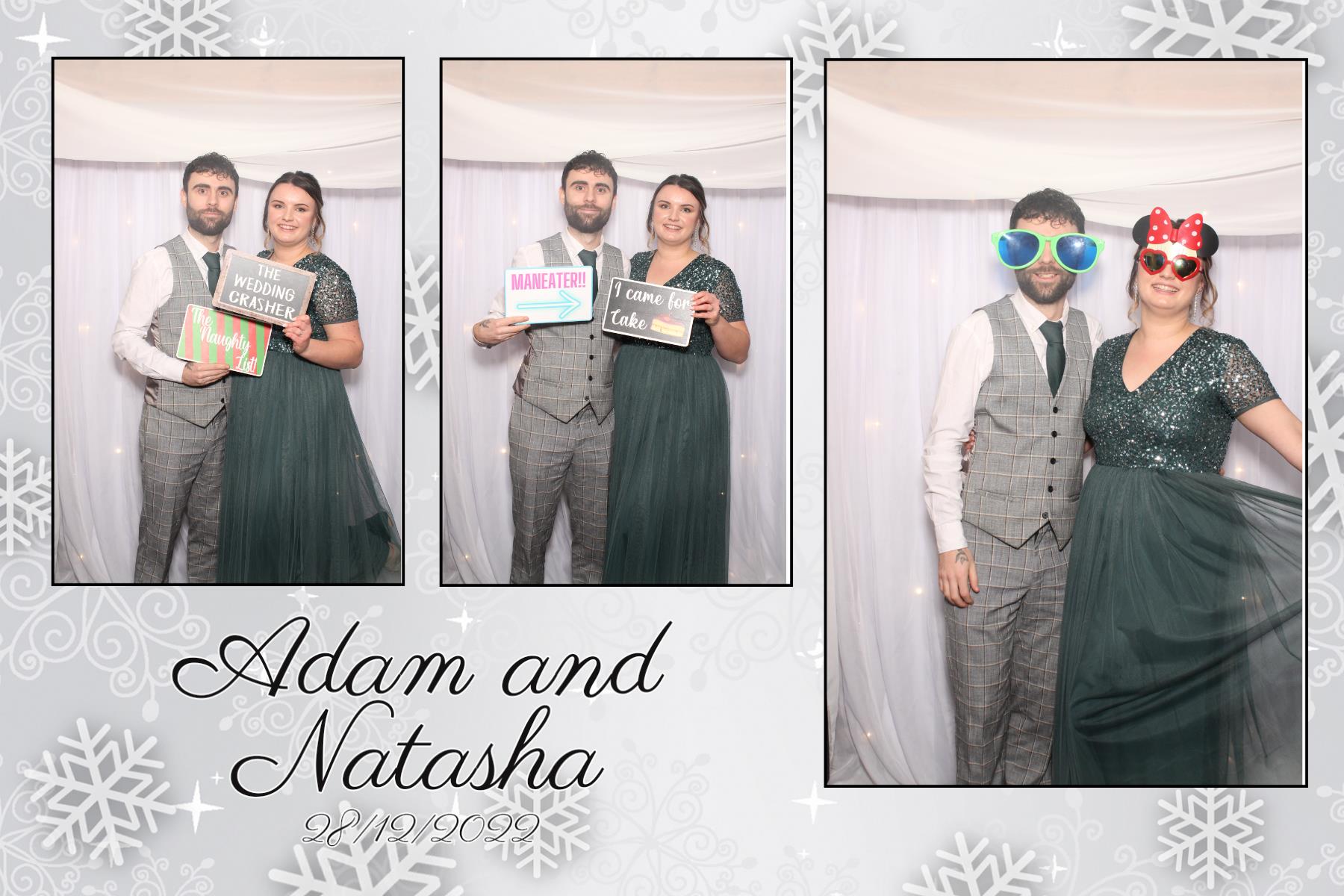 Adam and Natasha | View more photos from the event at gallery.blissbooth.co.uk/u/BlissBooth/Adam-and-Natasha