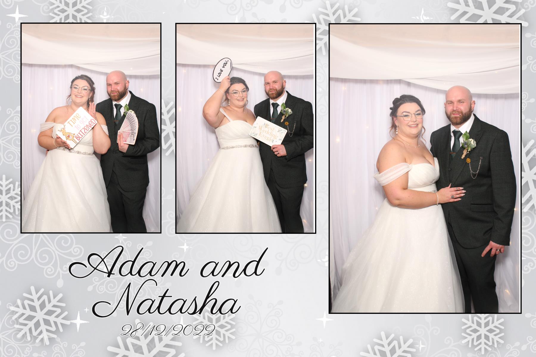 Adam and Natasha | View more photos from the event at gallery.blissbooth.co.uk/u/BlissBooth/Adam-and-Natasha