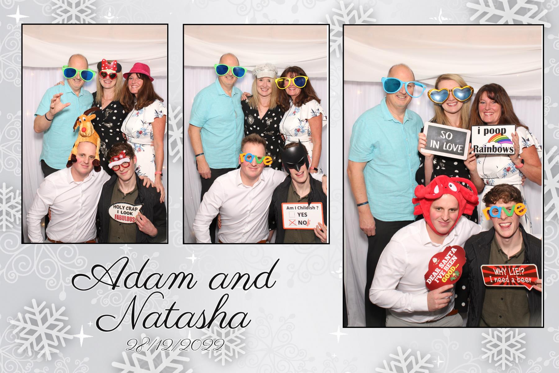 Adam and Natasha | View more photos from the event at gallery.blissbooth.co.uk/u/BlissBooth/Adam-and-Natasha