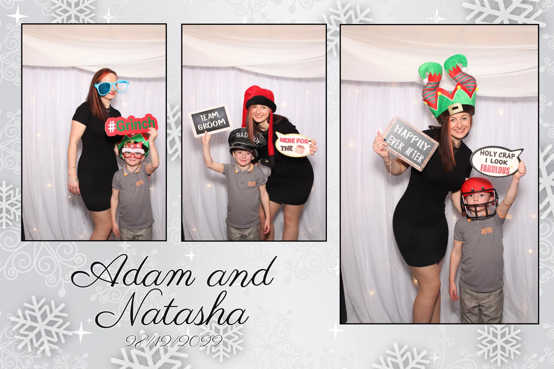 Adam and Natasha | View more photos from the event at gallery.blissbooth.co.uk/u/BlissBooth/Adam-and-Natasha