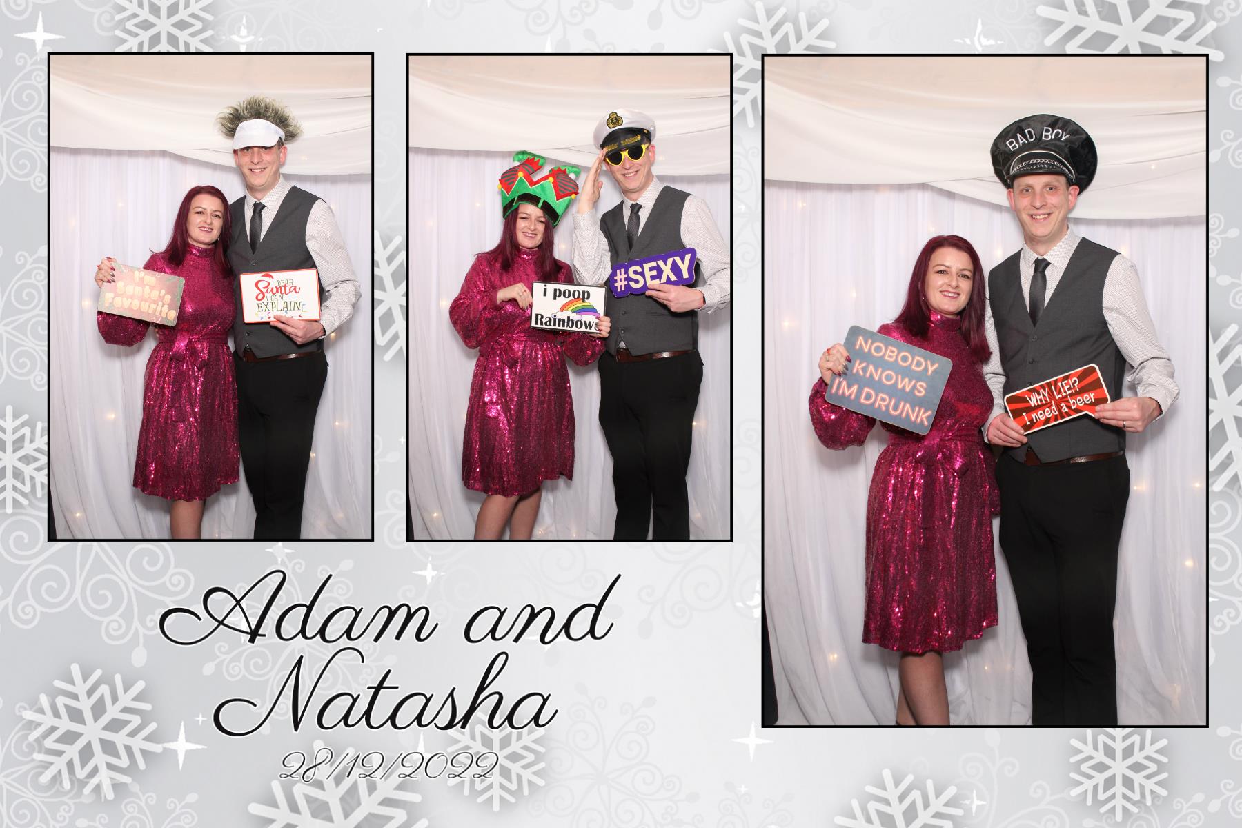 Adam and Natasha | View more photos from the event at gallery.blissbooth.co.uk/u/BlissBooth/Adam-and-Natasha