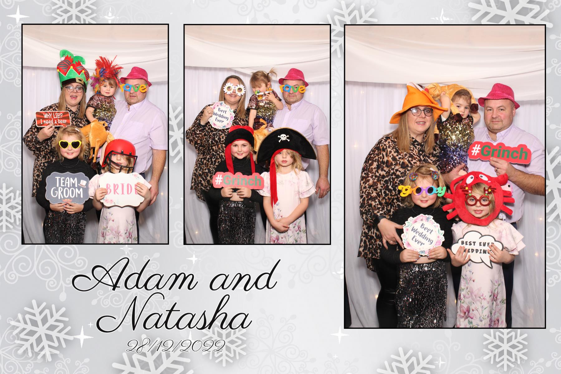 Adam and Natasha | View more photos from the event at gallery.blissbooth.co.uk/u/BlissBooth/Adam-and-Natasha