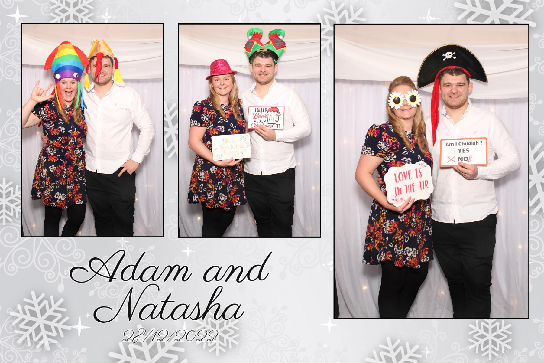 Adam and Natasha | View more photos from the event at gallery.blissbooth.co.uk/u/BlissBooth/Adam-and-Natasha