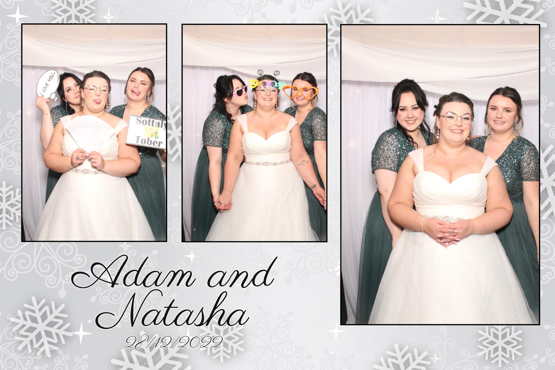 Adam and Natasha | View more photos from the event at gallery.blissbooth.co.uk/u/BlissBooth/Adam-and-Natasha